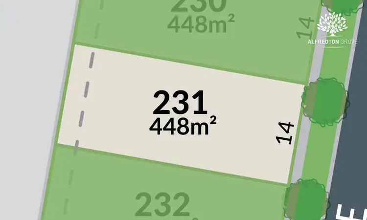 Main view of Homely land listing, Alfredton Grove/Lot 231 Verdale Drive, Alfredton VIC 3350