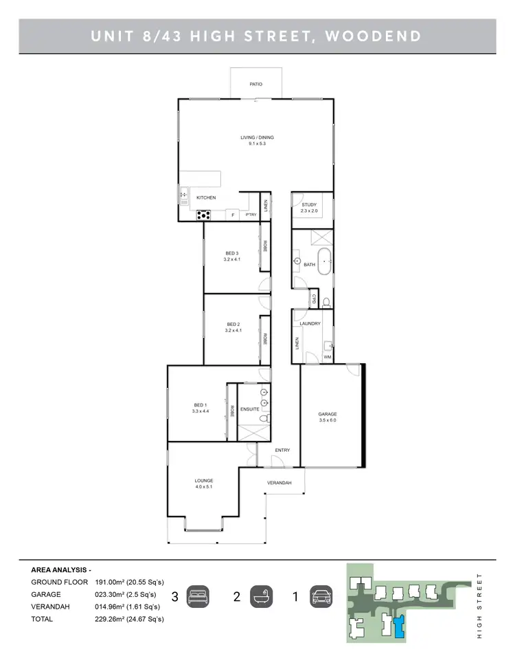Fifth view of Homely house listing, Lot 8, 43 High Street, Woodend VIC 3442