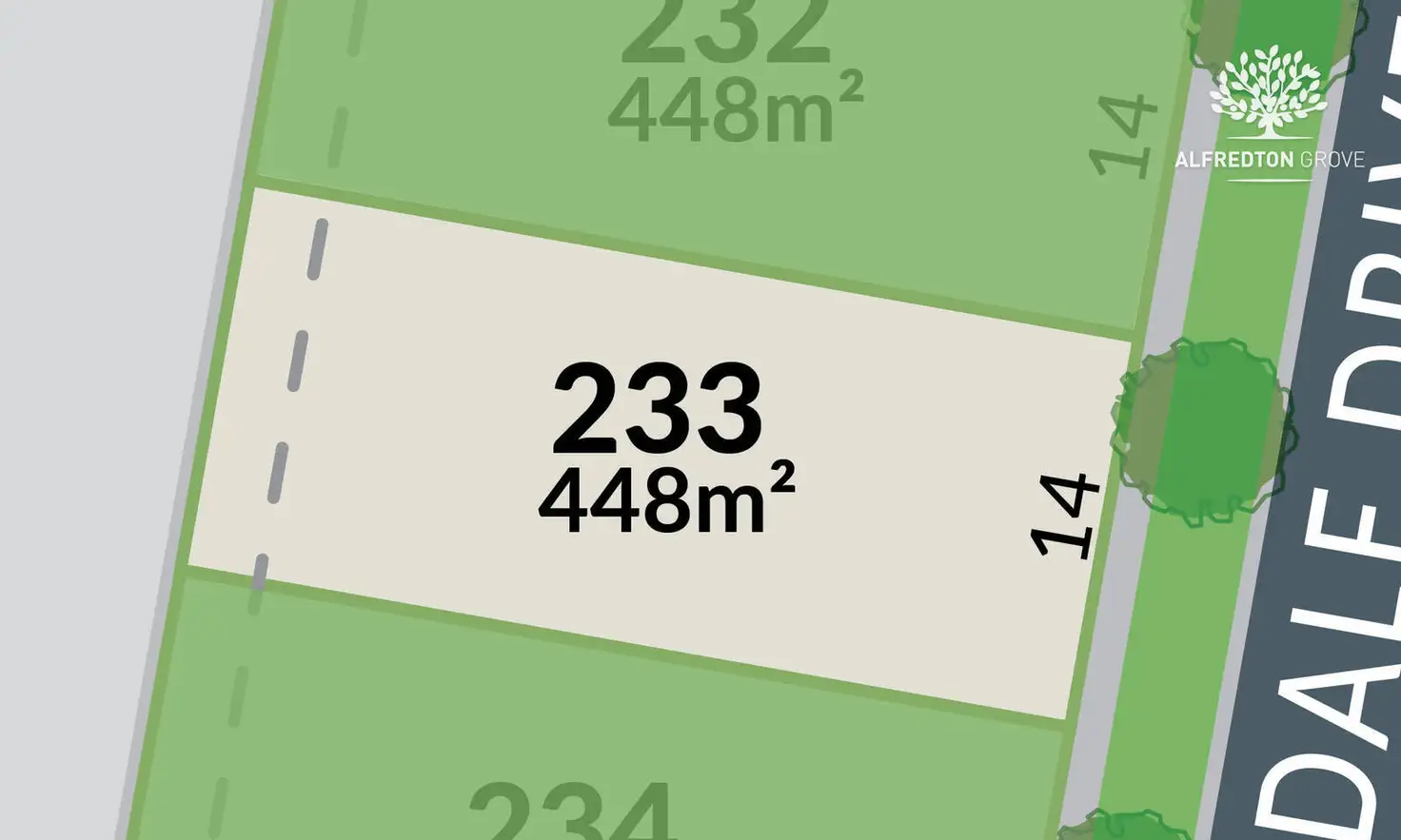 Main view of Homely land listing, Alfredton Grove/Lot 233 Verdale Drive, Alfredton VIC 3350