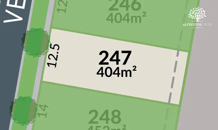 Main view of Homely land listing, Alfredton Grove/Lot 247 Verdale Drive, Alfredton VIC 3350
