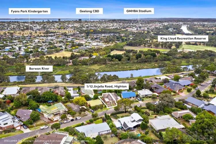 Second view of Homely townhouse listing, 1/12 Jinjella Road, Highton VIC 3216