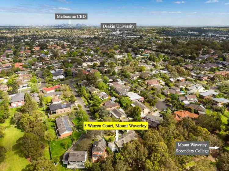 Third view of Homely house listing, 5 Warren Court, Mount Waverley VIC 3149