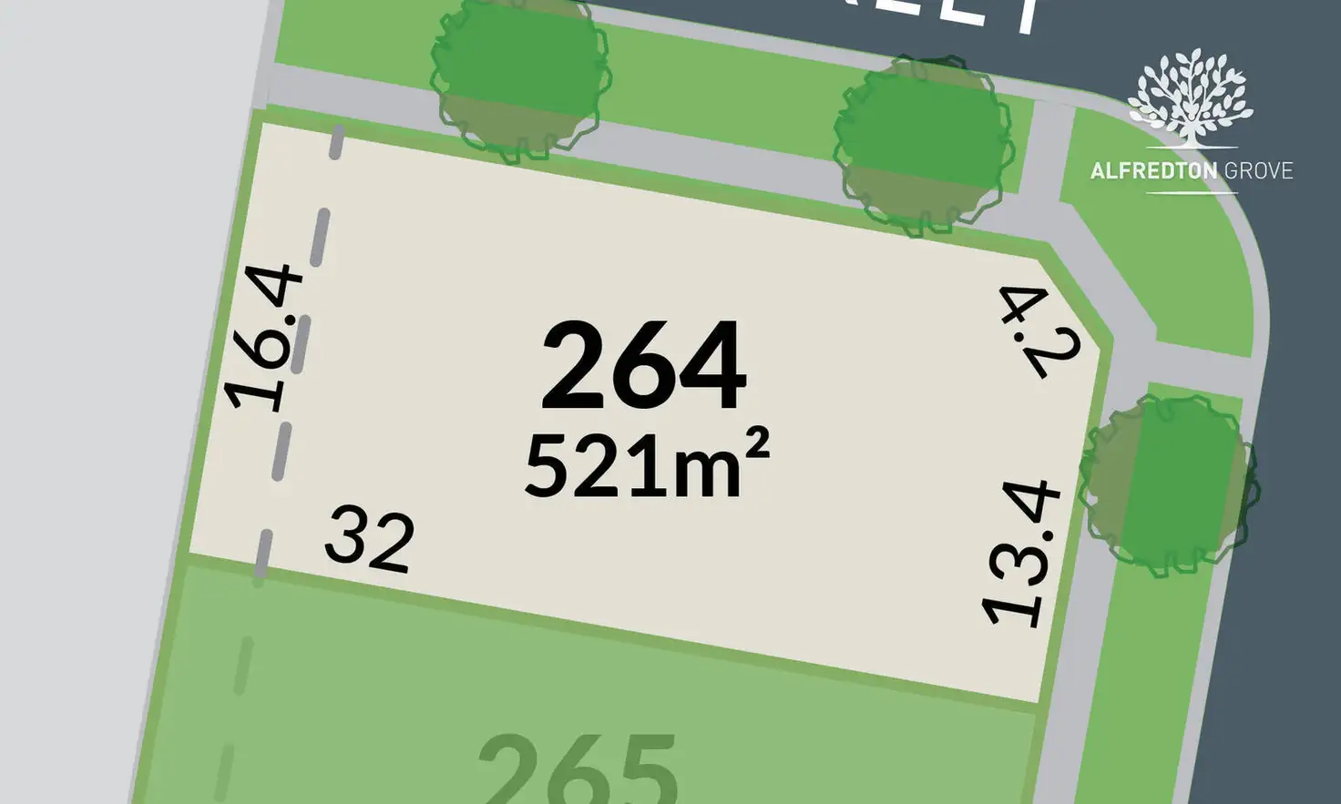 Main view of Homely land listing, Alfredton Grove/Lot 264 Verdale Drive, Alfredton VIC 3350