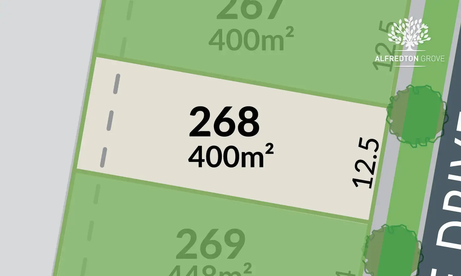 Main view of Homely land listing, Alfredton Grove/Lot 268 Verdale Drive, Alfredton VIC 3350