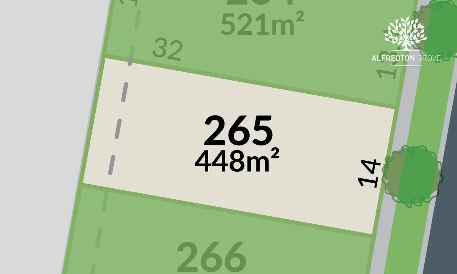 Main view of Homely land listing, Alfredton Grove/Lot 265 Verdale Drive, Alfredton VIC 3350