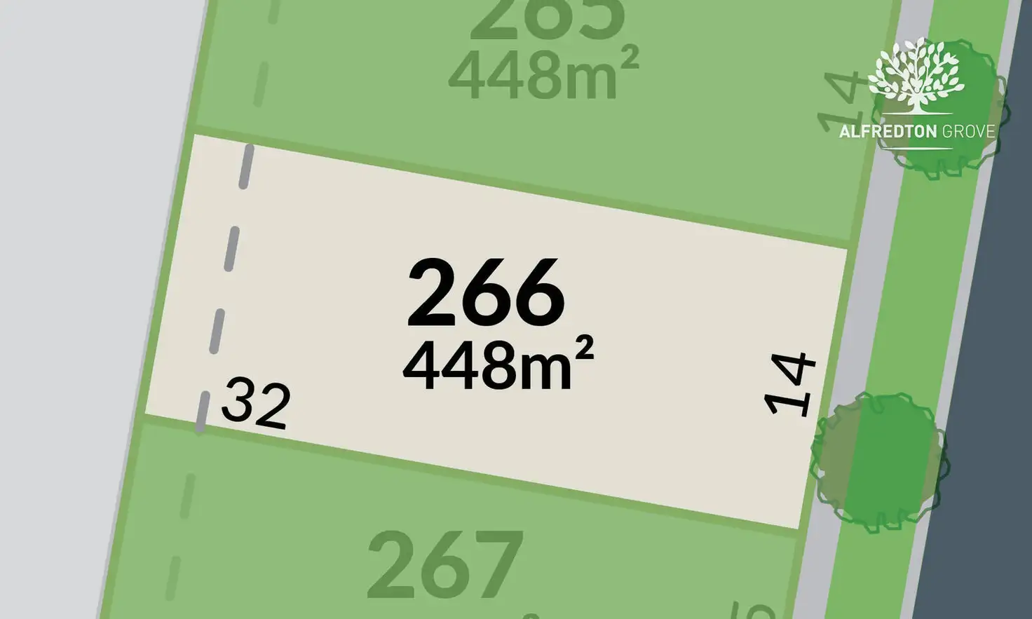 Main view of Homely land listing, Alfredton Grove/Lot 266 Verdale Drive, Alfredton VIC 3350