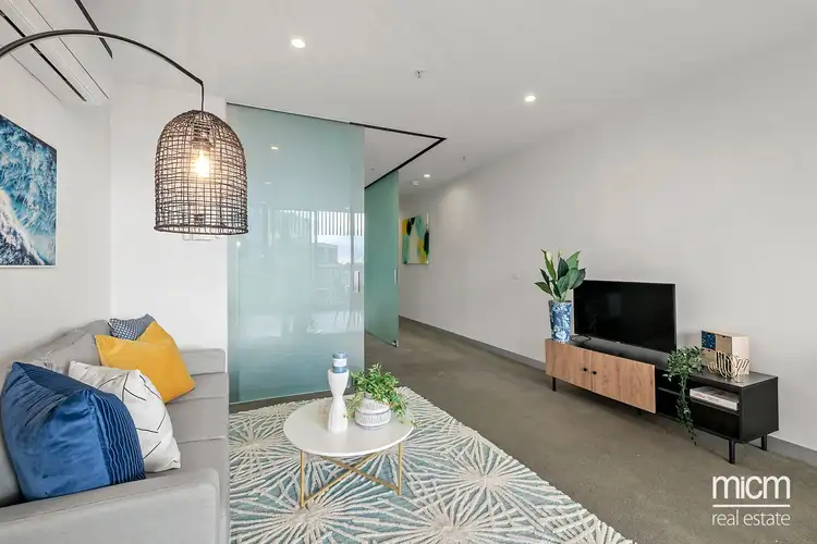 Second view of Homely apartment listing, 801/6 Leicester Street, Carlton VIC 3053
