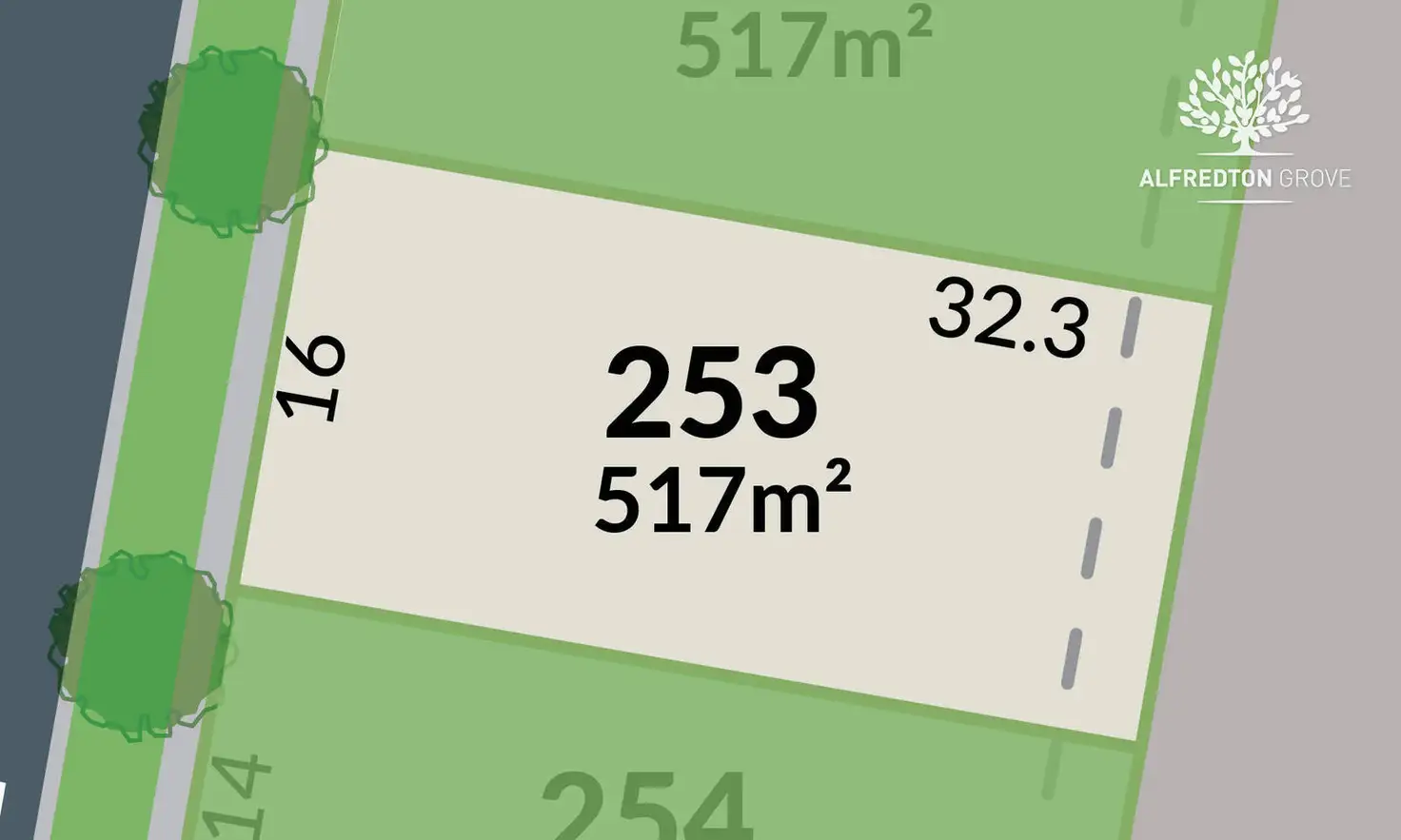 Main view of Homely land listing, Alfredton Grove/Lot 253 Verdale Drive, Alfredton VIC 3350