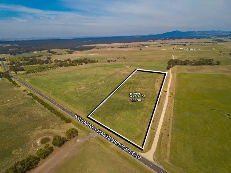 Main view of Homely land listing, 1 + 2/4695 Ballarat-Maryborough Road, Dunach VIC 3371