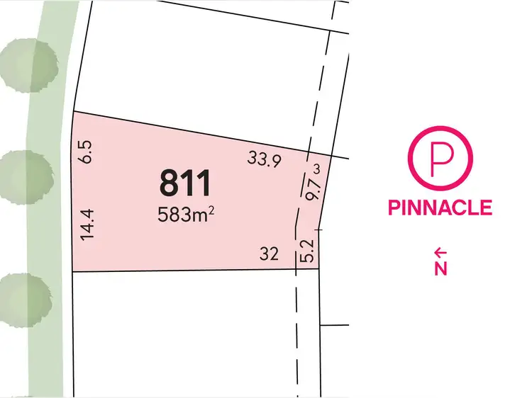 Main view of Homely land listing, Pinnacle/Lot 811 Kensington Boulevard, Smythes Creek VIC 3351