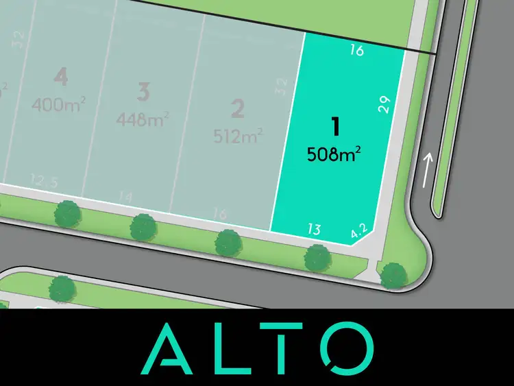 Main view of Homely land listing, ALTO/Lot 1 540 Wiltshire Lane, Delacombe VIC 3356