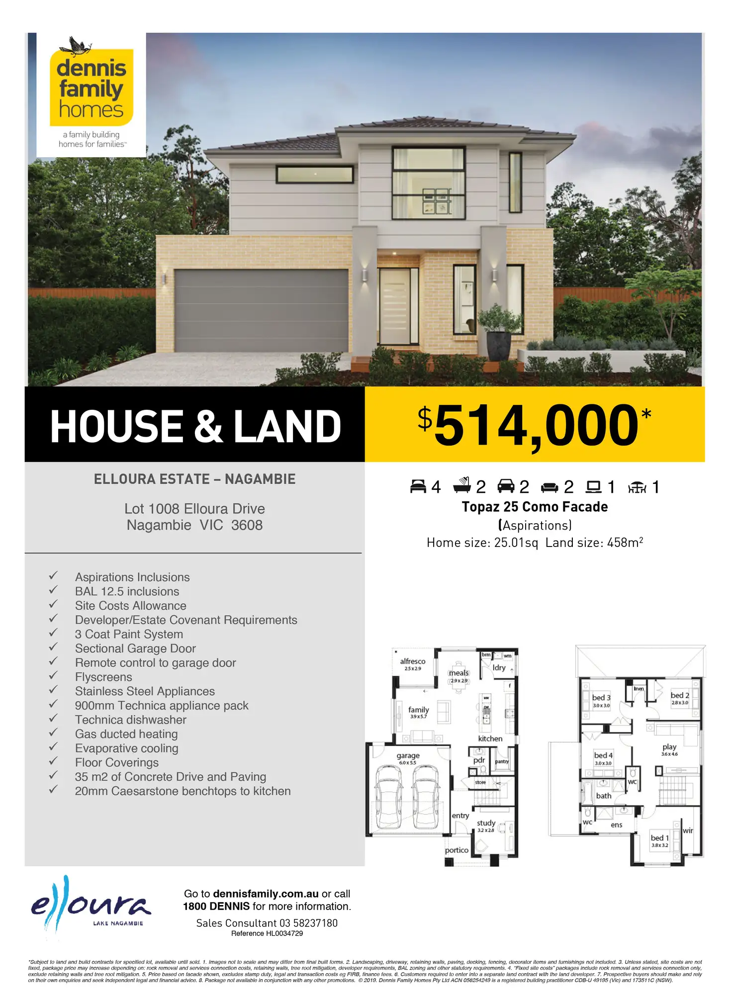 Main view of Homely house listing, LOT 1008, 8 Elloura Drive, Nagambie VIC 3608
