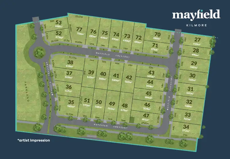 Main view of Homely land listing, LOT Lot 36, Mayfield Cres Mayfield, Kilmore VIC 3764