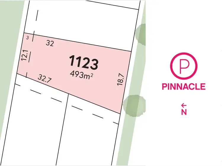 Main view of Homely land listing, Pinnacle/Lot 1123 Patriot Crescent, Smythes Creek VIC 3351