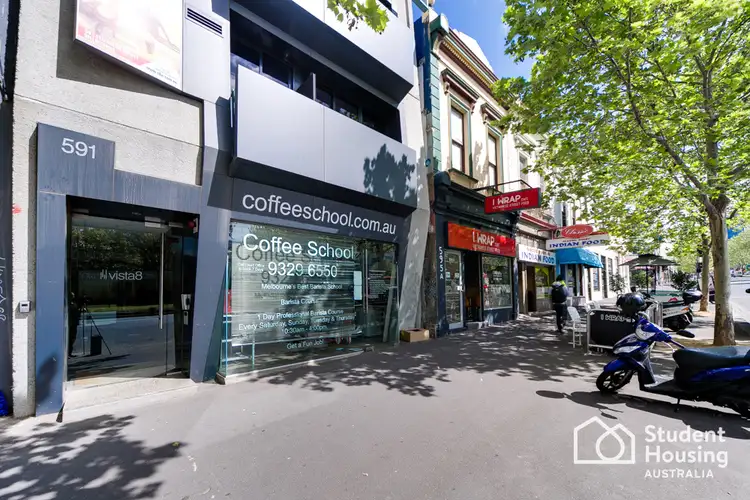 Third view of Homely apartment listing, 705/593 Elizabeth Street, Melbourne VIC 3000