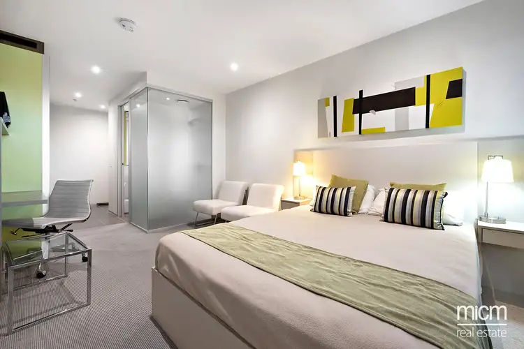 Main view of Homely studio listing, 1606/181 ABeckett Street, Melbourne VIC 3000