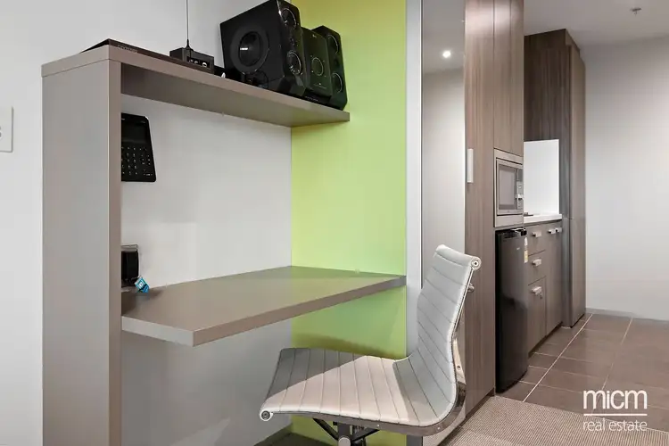 Third view of Homely studio listing, 1606/181 ABeckett Street, Melbourne VIC 3000