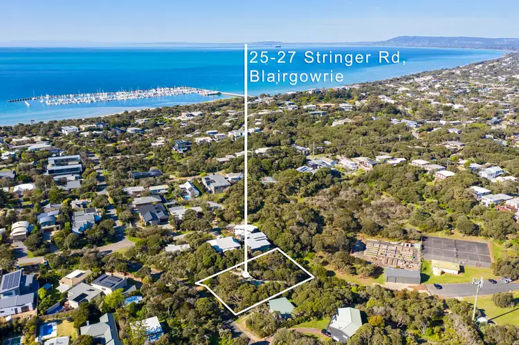 Main view of Homely house listing, 25-27 Stringer Road, Blairgowrie VIC 3942
