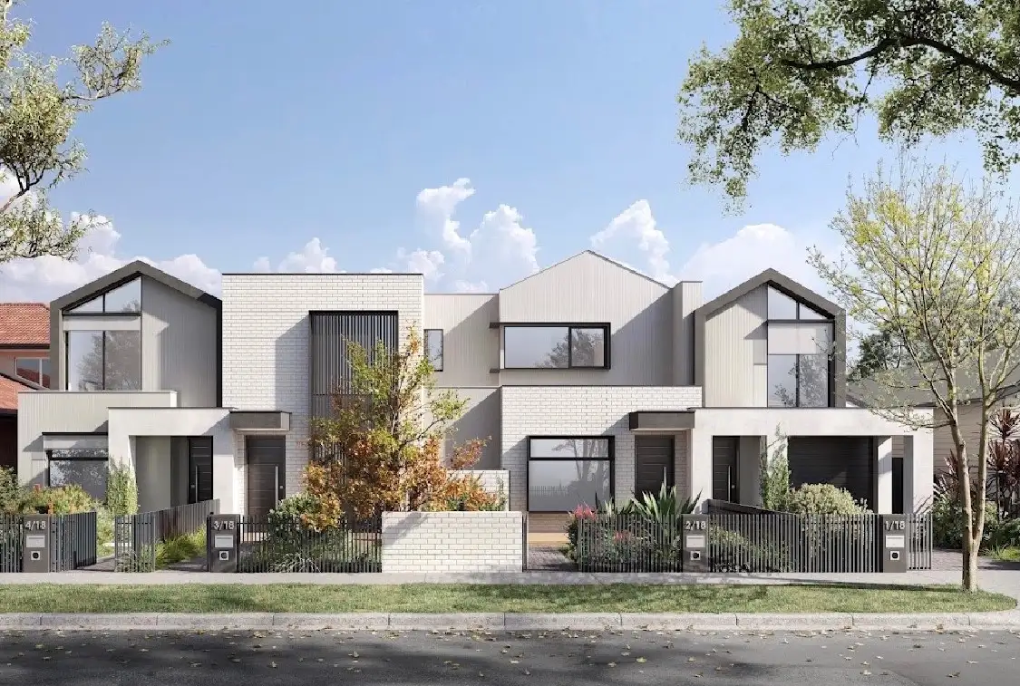 Main view of Homely townhouse listing, 4/18 Kendall Street, Coburg VIC 3058