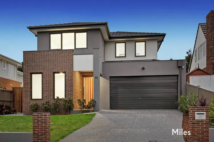 Main view of Homely house listing, 43 Mountain View Parade, Rosanna VIC 3084