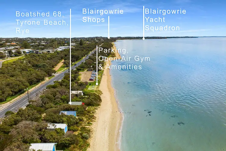 Boatshed 68 Tyrone Beach, Rye VIC 3941