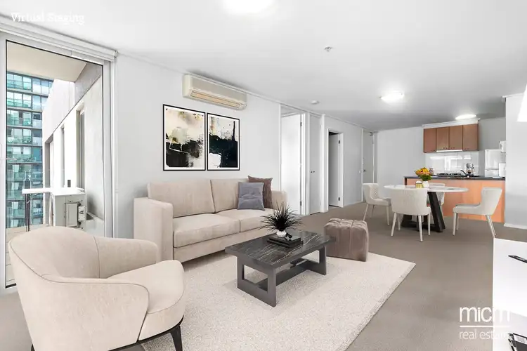 Second view of Homely apartment listing, 2410/163 City Road, Southbank VIC 3006