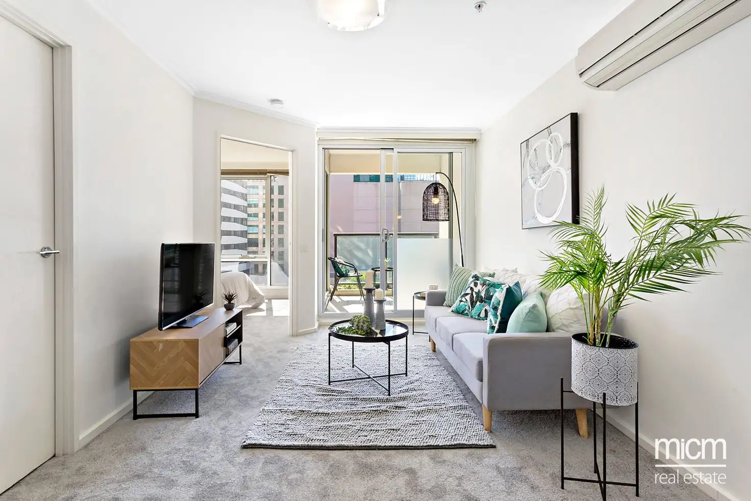 Main view of Homely apartment listing, 808/58 Jeffcott Street, West Melbourne VIC 3003