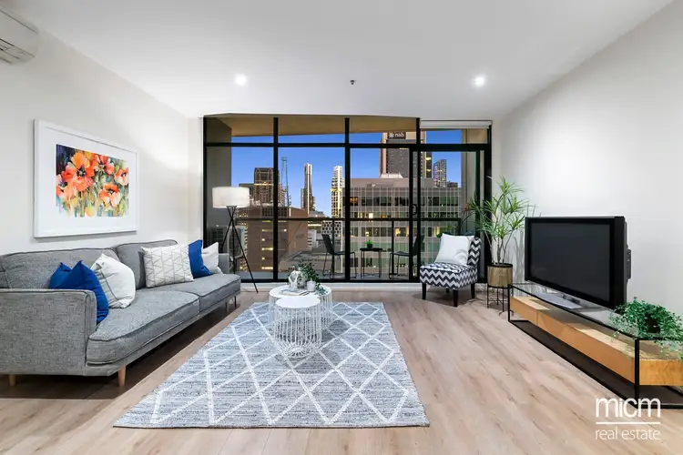 Second view of Homely apartment listing, 2206/380 Little Lonsdale Street, Melbourne VIC 3000