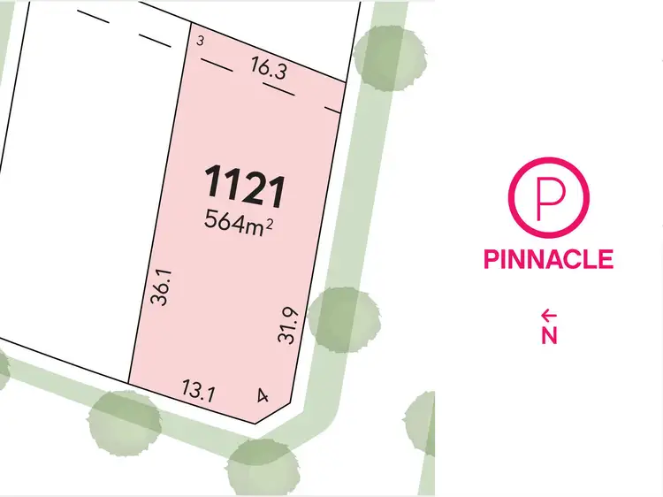 Main view of Homely land listing, Pinnacle/Lot 1121 Patriot Crescent, Smythes Creek VIC 3351