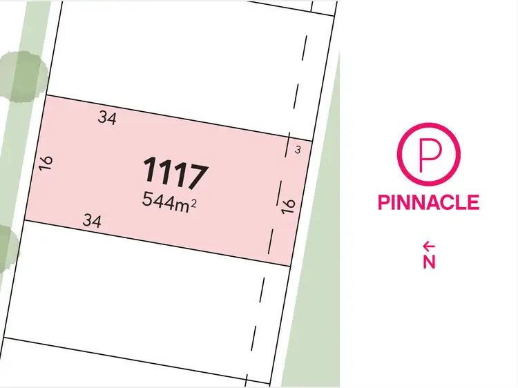 Main view of Homely land listing, Pinnacle/Lot 1117 Patriot Crescent, Smythes Creek VIC 3351