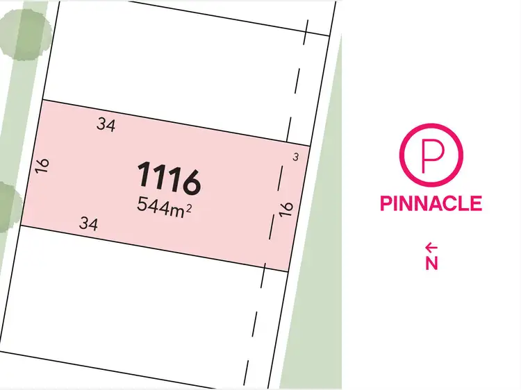 Main view of Homely land listing, Pinnacle/Lot 1116 Patriot Crescent, Smythes Creek VIC 3351