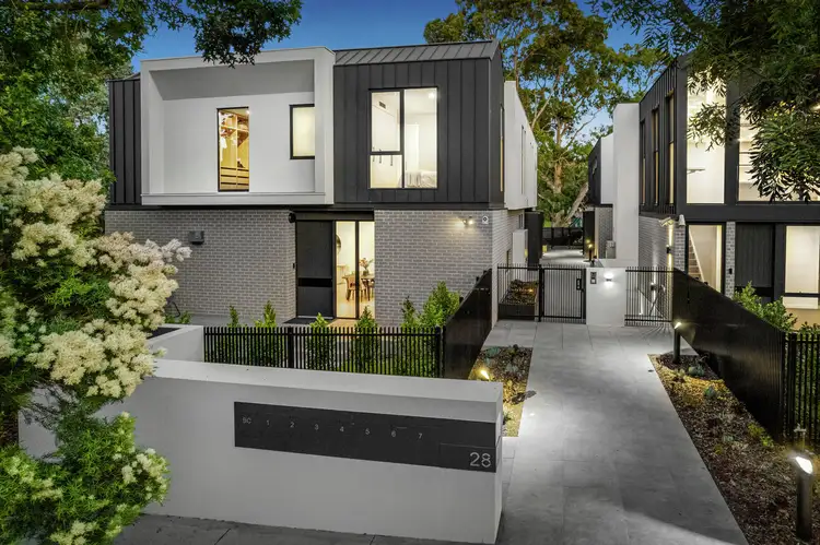 Main view of Homely townhouse listing, 1/28 King Street, Balwyn VIC 3103