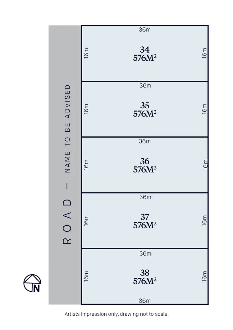 Main view of Homely land listing, LOT Lot 34, 26-28 Burges Lane, Banksia Rise, Broadford VIC 3658