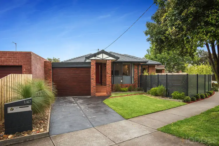 Main view of Homely townhouse listing, 1/47 Chute Street, Mordialloc VIC 3195