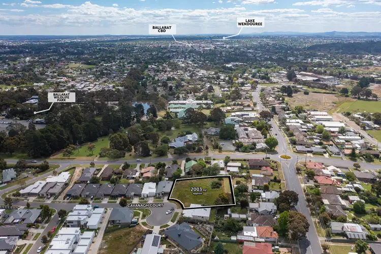 Second view of Homely land listing, 10 Cavanagh Court, Ballarat East VIC 3350