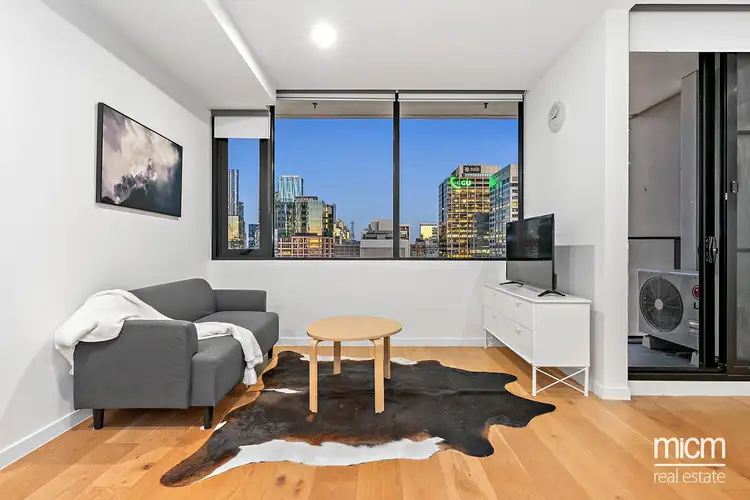 Second view of Homely apartment listing, 2503/11 Rose Lane, Melbourne VIC 3000