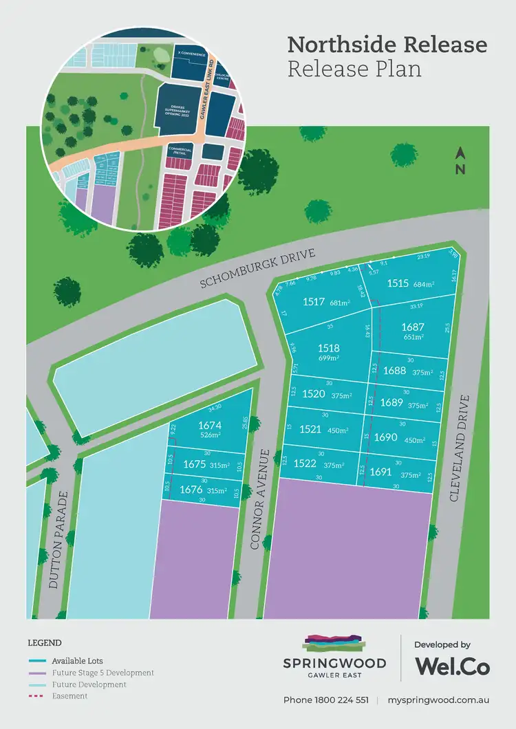 Second view of Homely land listing, LOT 1674 Connor Avenue, Gawler East SA 5118
