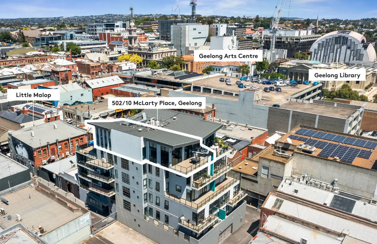 Main view of Homely apartment listing, 502/8-10 McLarty Place, Geelong VIC 3220