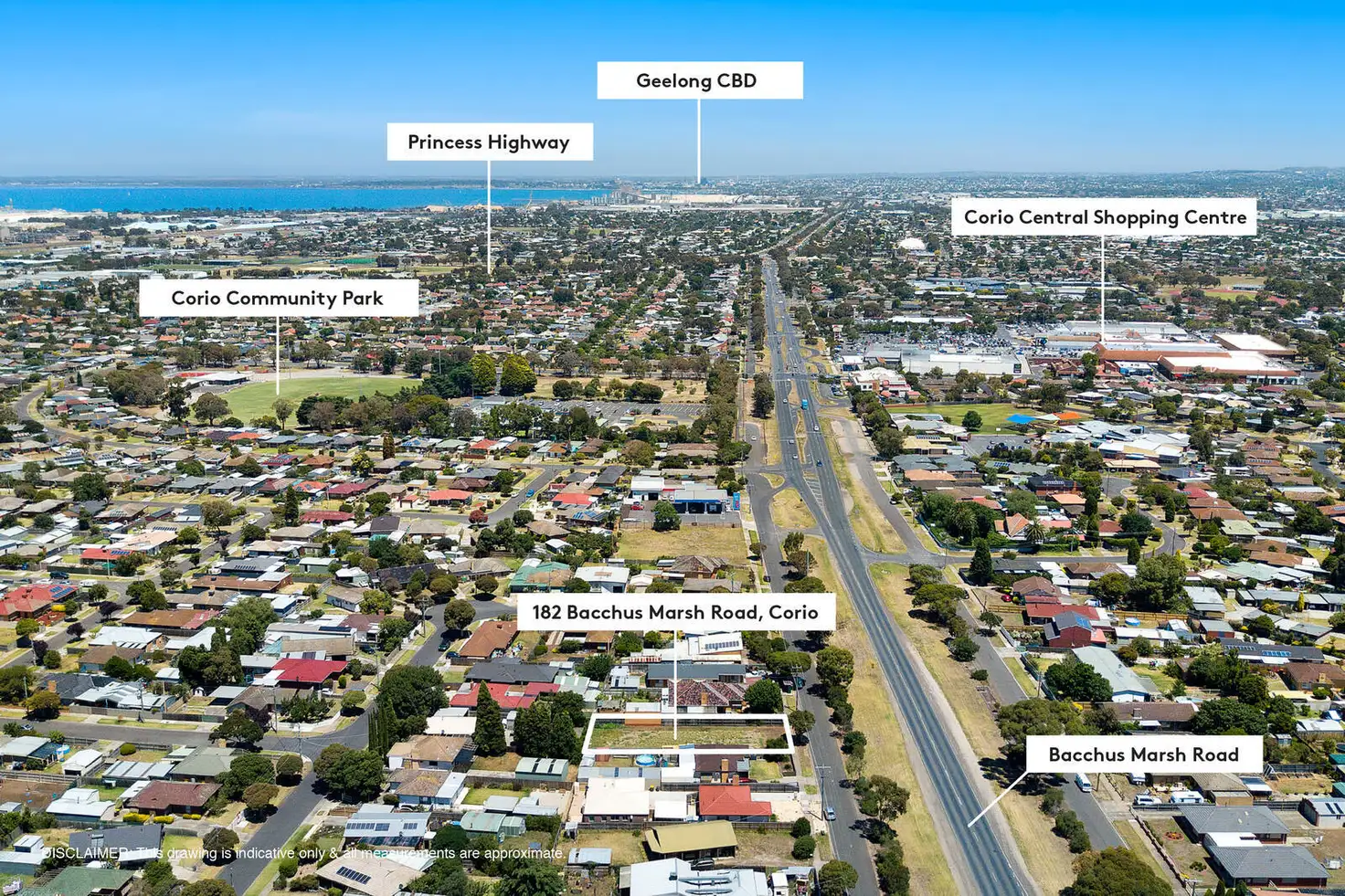 Main view of Homely land listing, 182 Bacchus Marsh Road, Corio VIC 3214