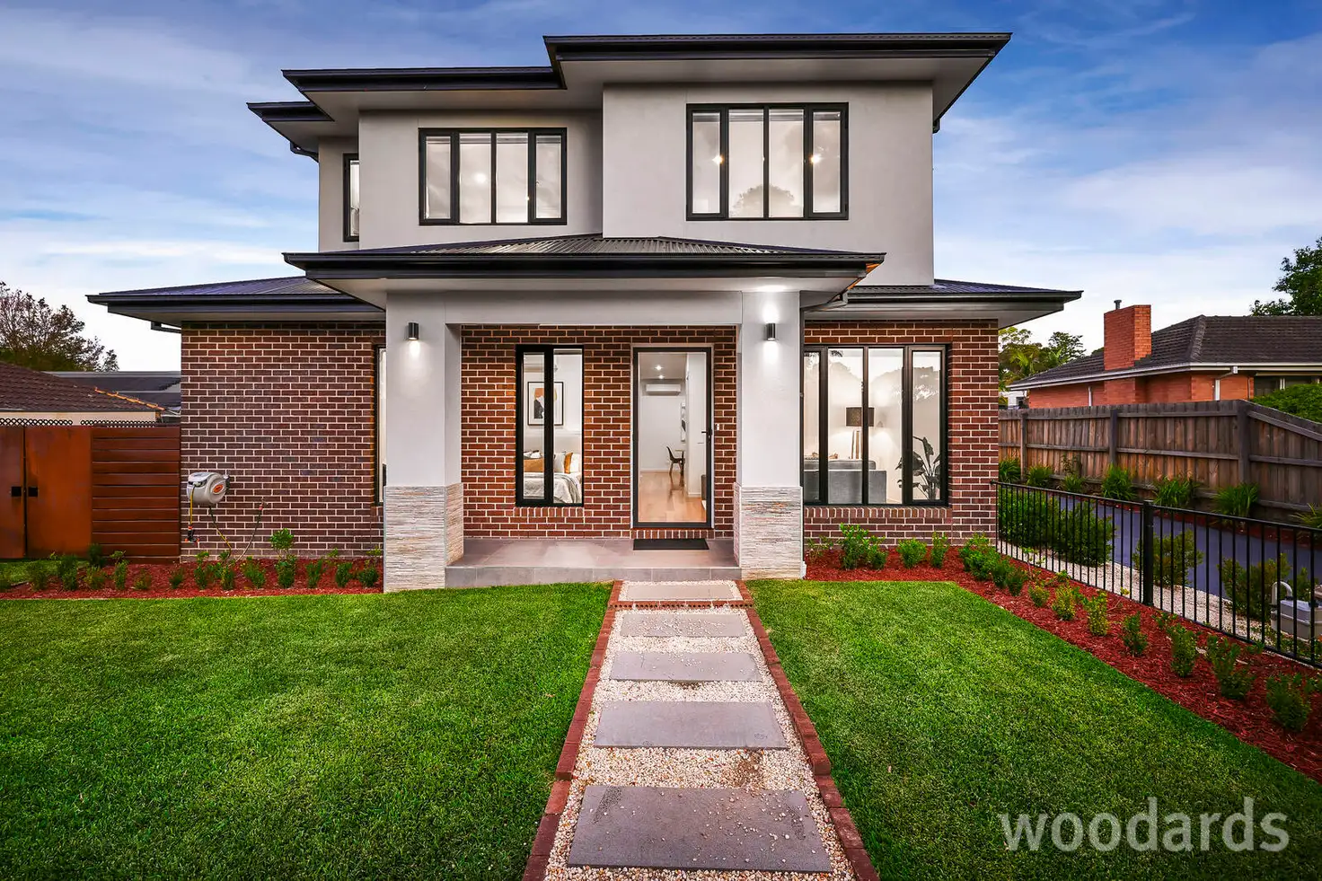 Main view of Homely townhouse listing, 1/33 Hedge End Road, Mitcham VIC 3132