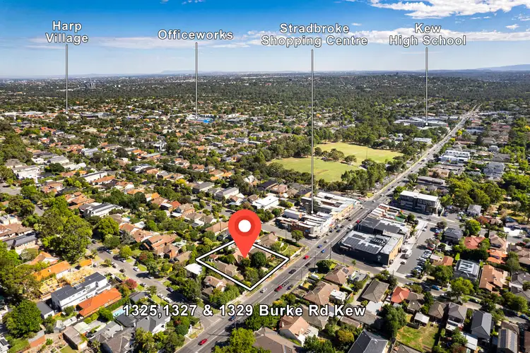 Third view of Homely house listing, 1325, 1327, 1329 Burke Road, Kew VIC 3101