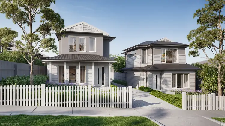 Main view of Homely townhouse listing, Unit 4 (Lot 1)/12 Edward Street, Macleod VIC 3085