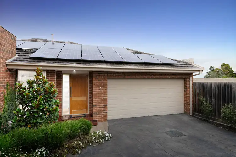 Second view of Homely townhouse listing, 3/7 Newbigin Street, Burwood VIC 3125