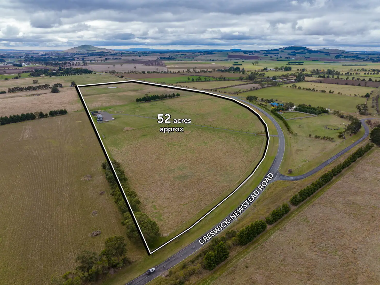 Main view of Homely land listing, 4000 Creswick Newstead Road, Allendale VIC 3364