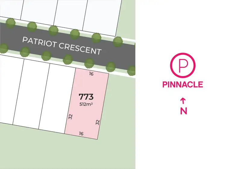 Main view of Homely land listing, LOT Pinnacle, Lot 773 Patriot Crescent, Smythes Creek VIC 3351