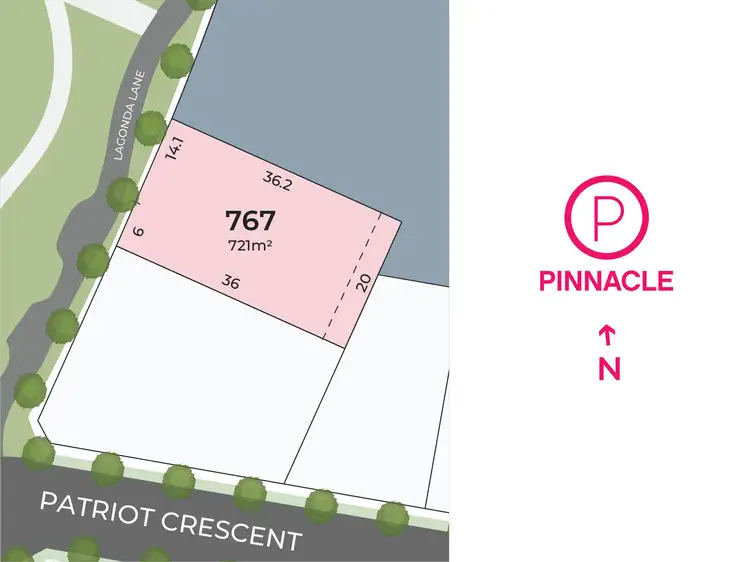 Main view of Homely land listing, LOT Pinnacle, Lot 767 Lagonda Lane, Smythes Creek VIC 3351