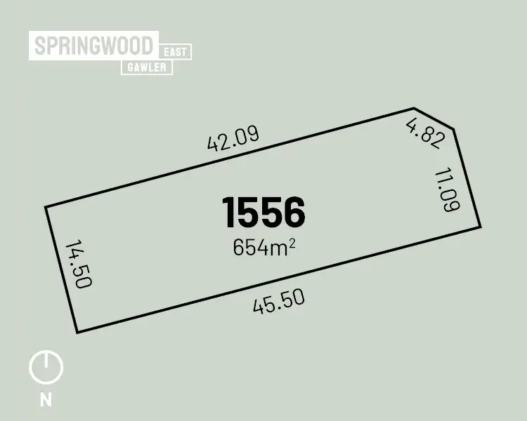 Main view of Homely land listing, LOT 1556 Butterworth Way, Gawler East SA 5118