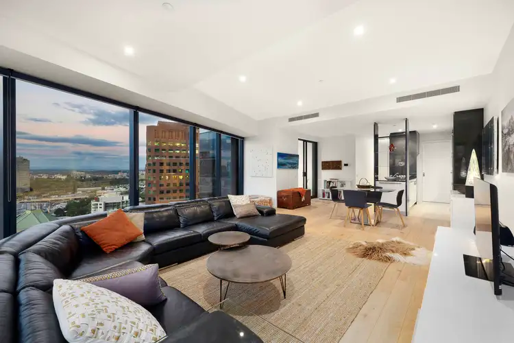 Second view of Homely apartment listing, 3307/7 Riverside Quay, Southbank VIC 3006