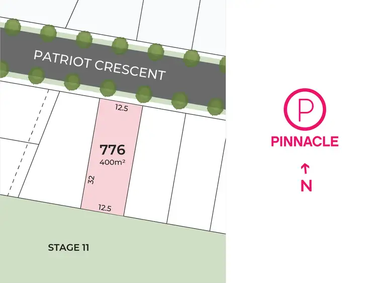 Main view of Homely land listing, Pinnacle/Lot 776 Patriot Crescent, Smythes Creek VIC 3351