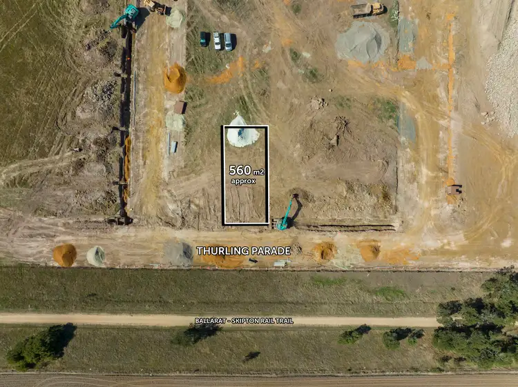 Second view of Homely land listing, Lot 2043/62 Thurling Parade, Lucas VIC 3350